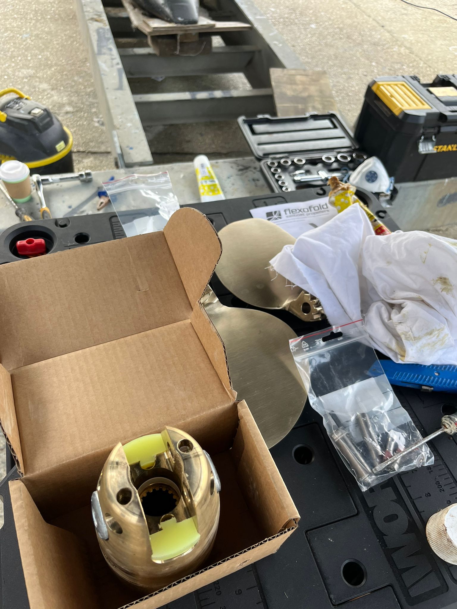Yacht maintenance and detailing work — Adams Yacht Services