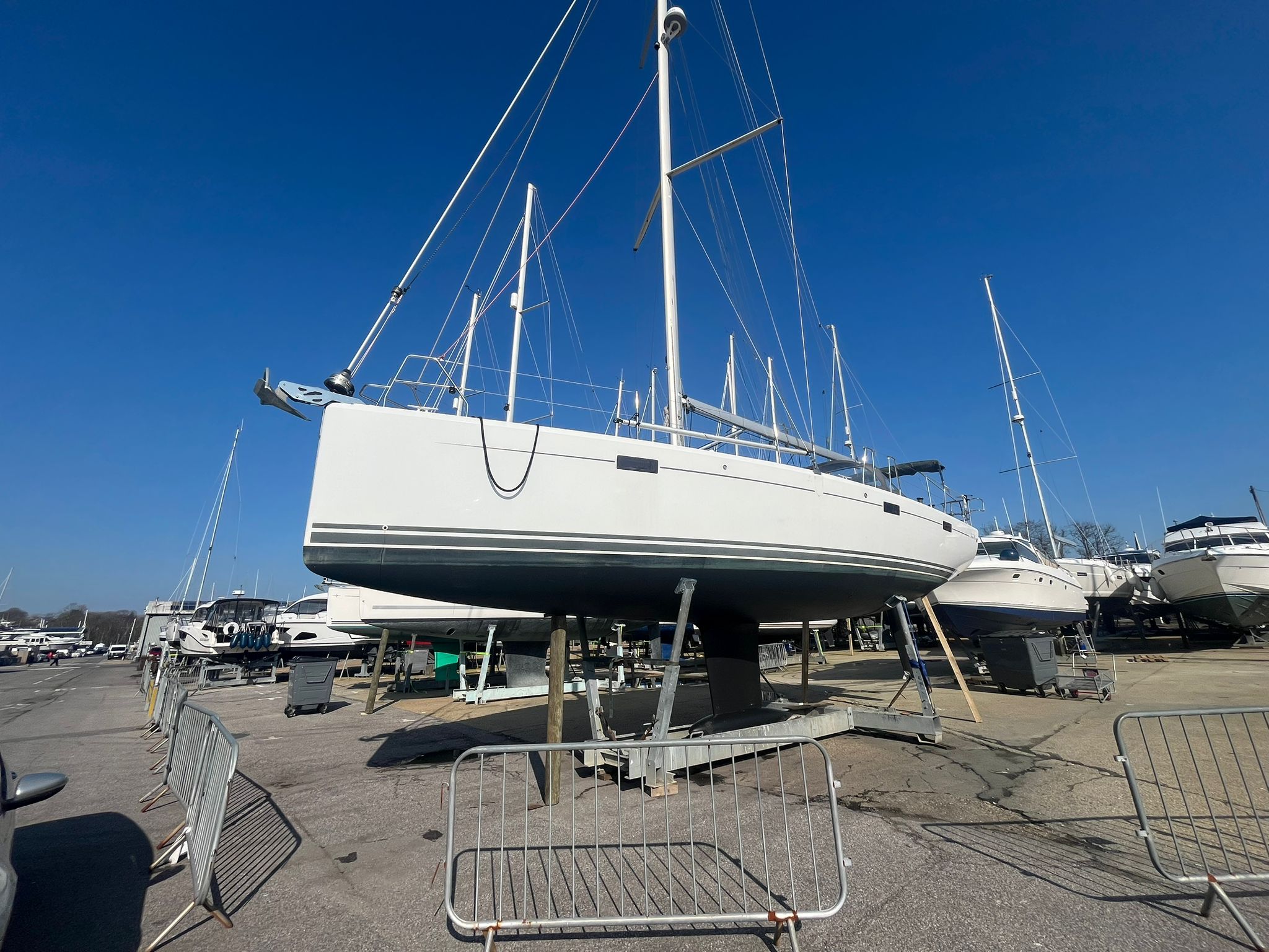 On-site vessel servicing — Adams Yacht Services