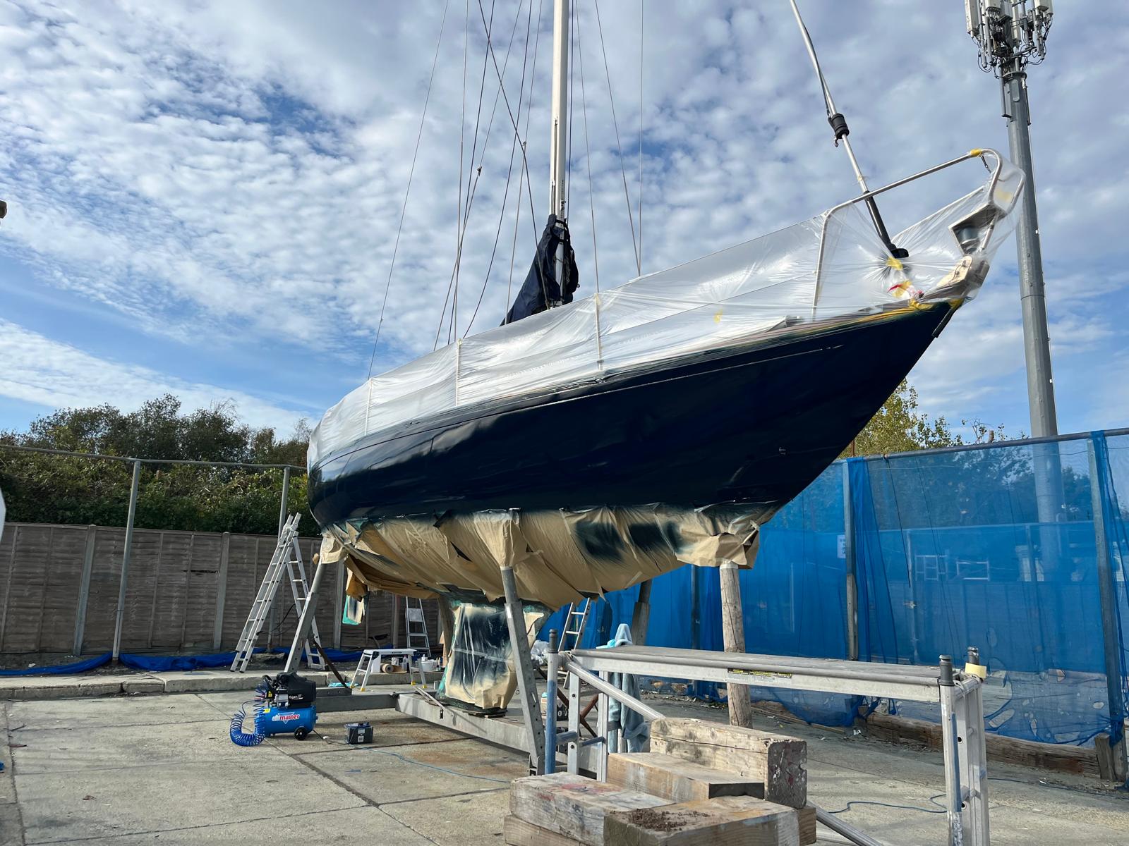 Polished hull